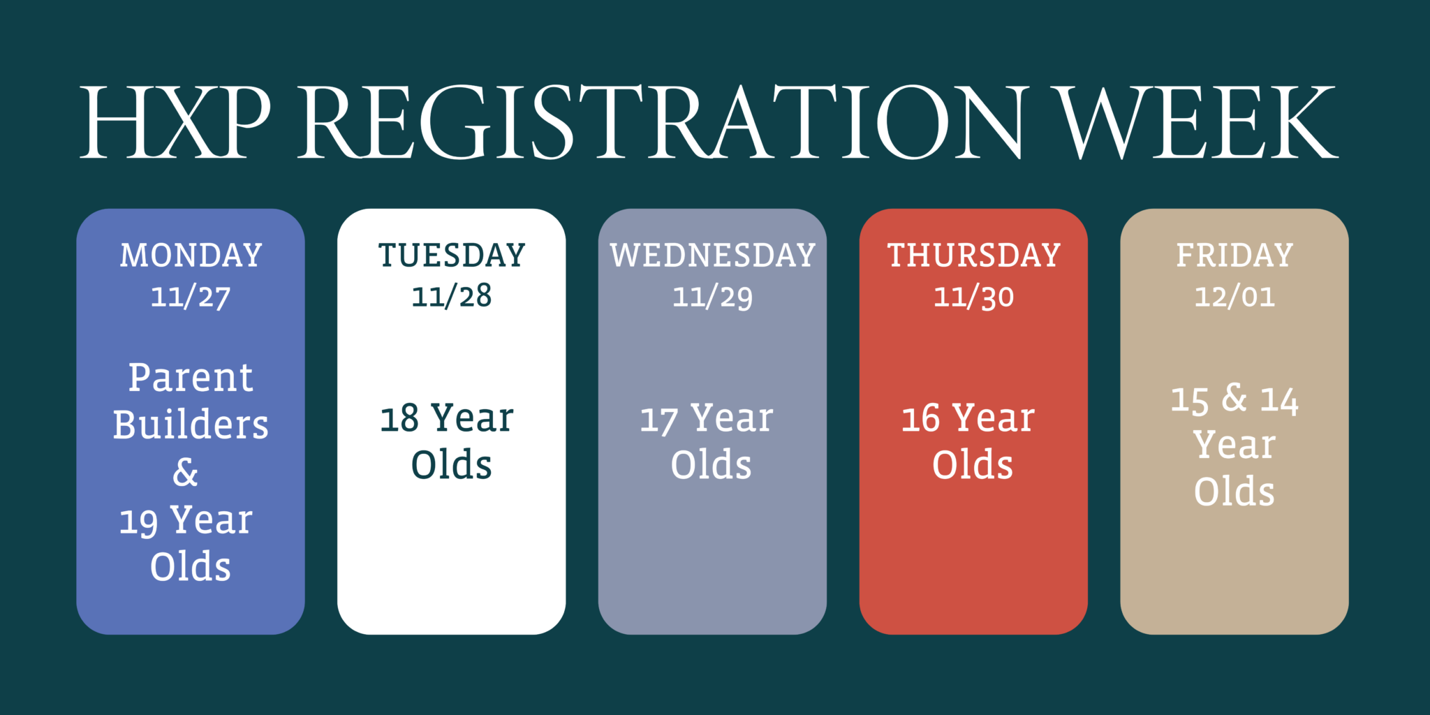 First Look at 2024 Registration Humanitarian XP